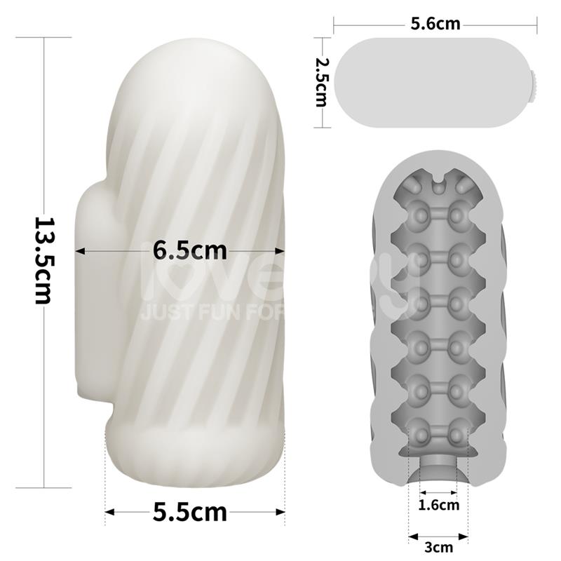 Knights Ring Vibrating Dual Purpose Sleeve