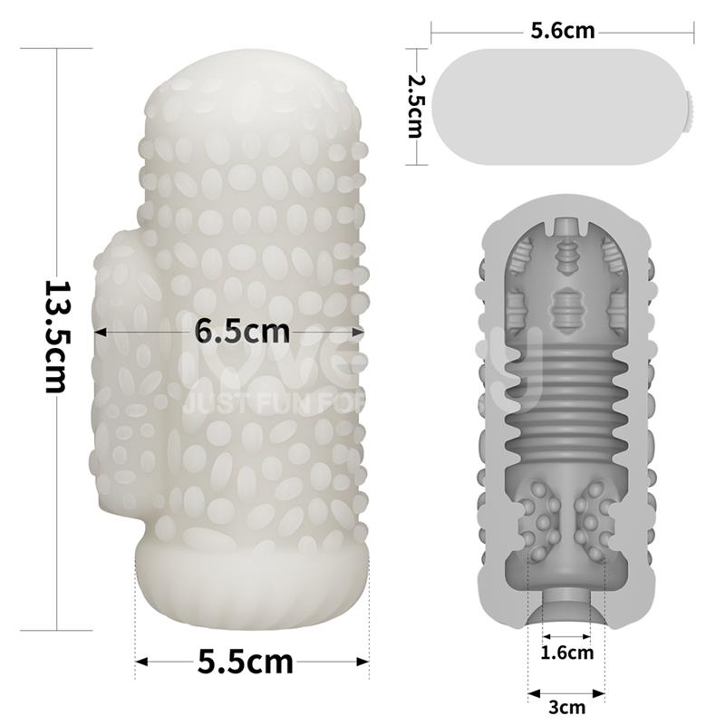 Knights Ring Vibrating Dual Purpose Sleeve Drip