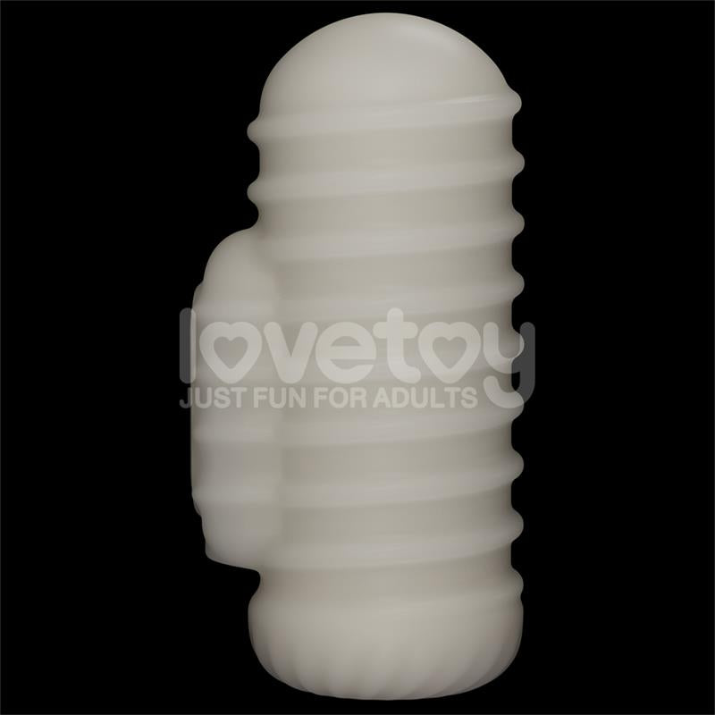 Knights Ring Vibrating Dual Purpose Sleeve Wavy