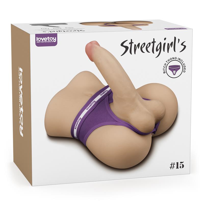 Streetgirls 15 Masturbador with Bendable Dildo