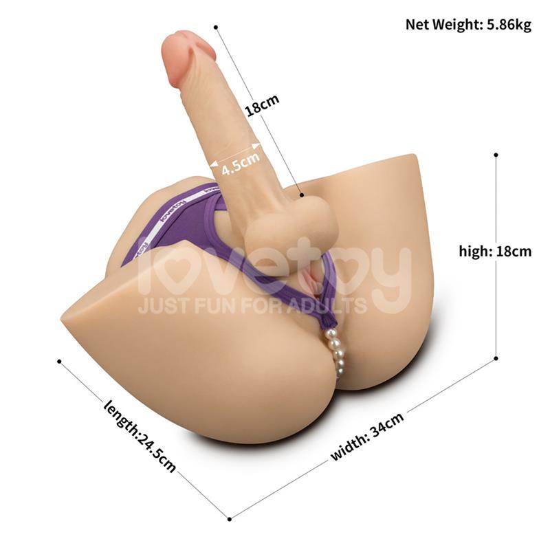 Streetgirls 17 Masturbator with Bendable Dildo