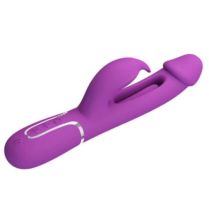 Kampas Vibrator With Licking Lilac