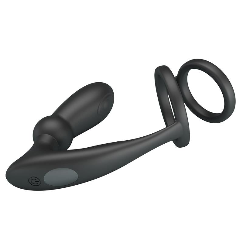 Emoni Vibrating Butt Plug and Cock Ring