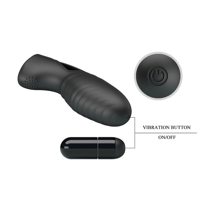 Alan Silicone Fingering Vibrator