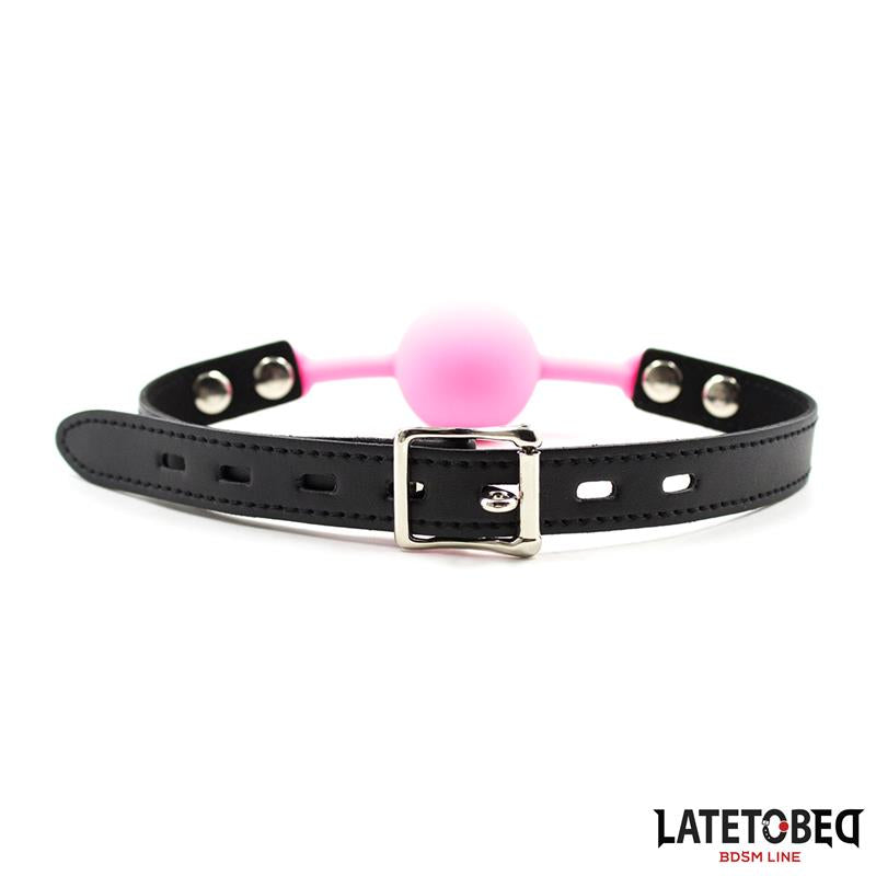 Silicone Ball Gag Pink