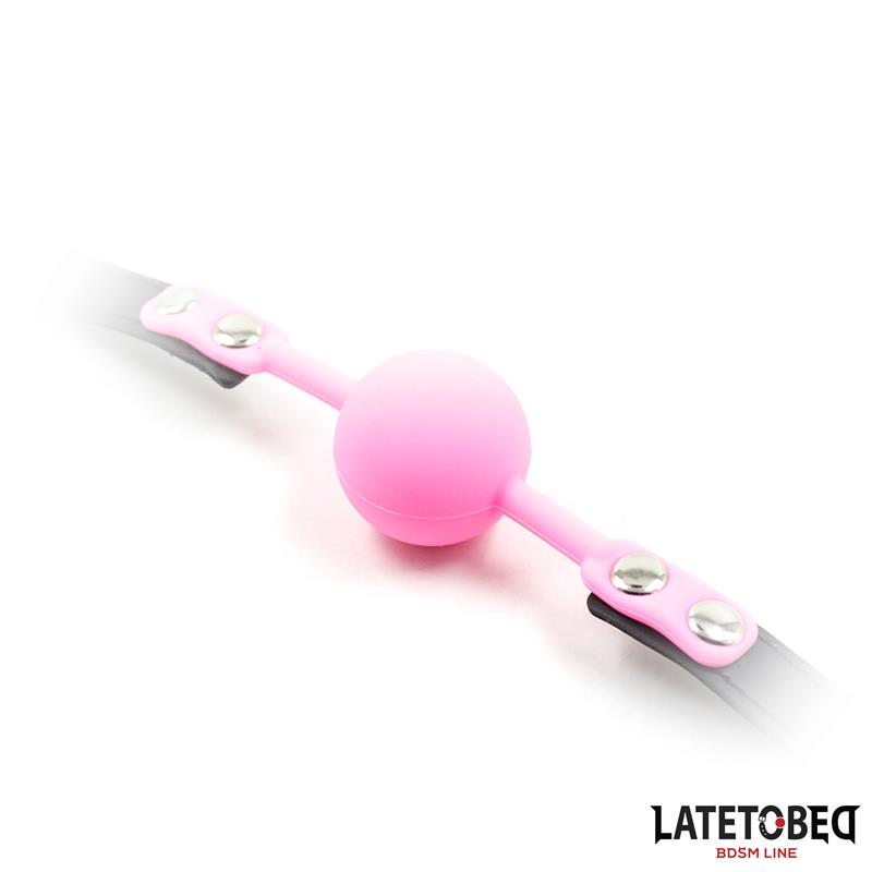 Silicone Ball Gag Pink