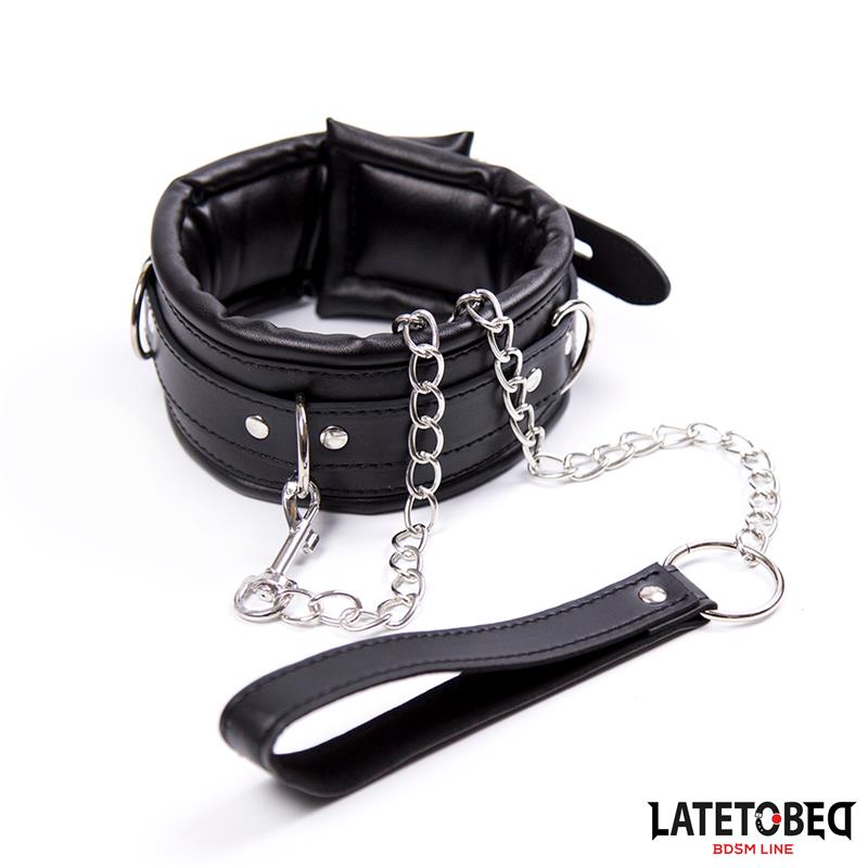 Padded Collar with Leash
