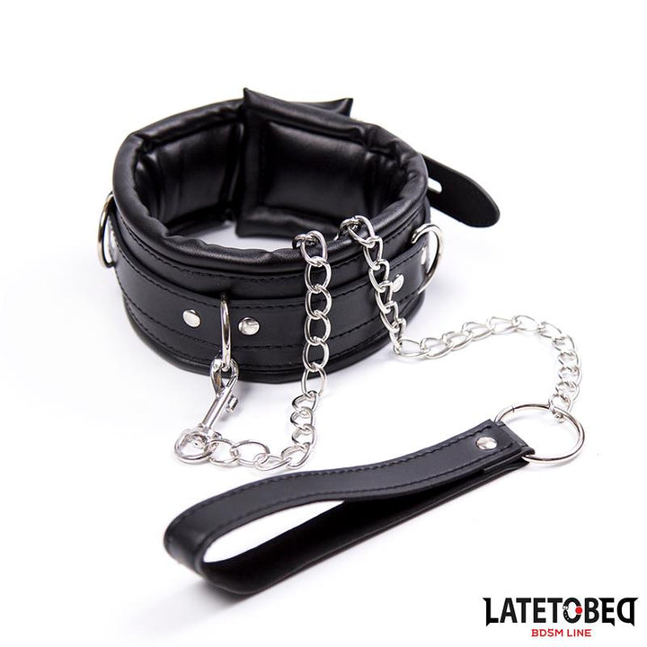 Padded Collar with Leash