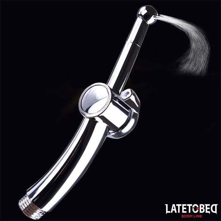 Anal Shower with Closing System Chrome