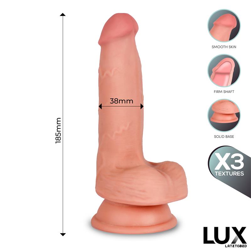 Hans Triple Density Dildo with Balls 72