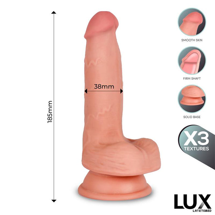Hans Triple Density Dildo with Balls 72