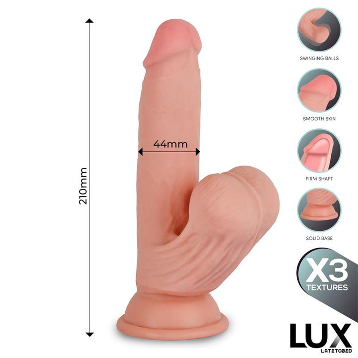 Paul Triple Density Dildo with Swinging Balls 82