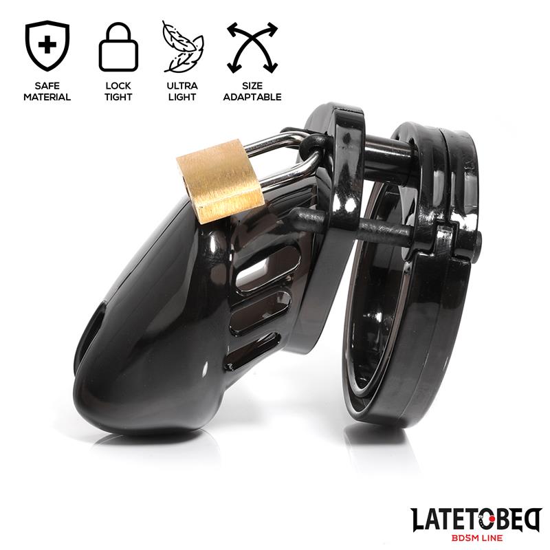 Chastity Penis Cage Short Black