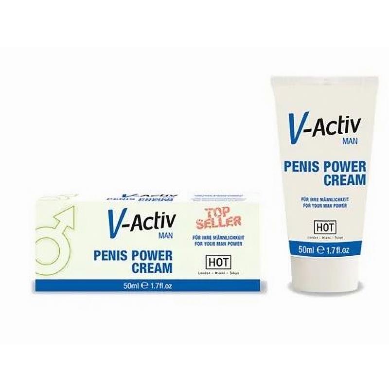 Hot V Activ Penis Power Cream for Men 50 ml