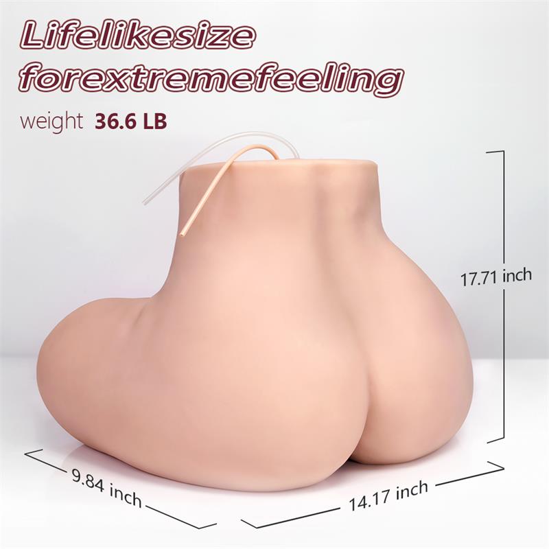 Ingrid Torso with Vibration and Sucking Efect 153 kg