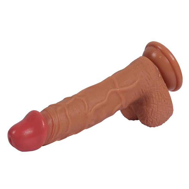 Hans Dildo Silicone Dual Layer 826