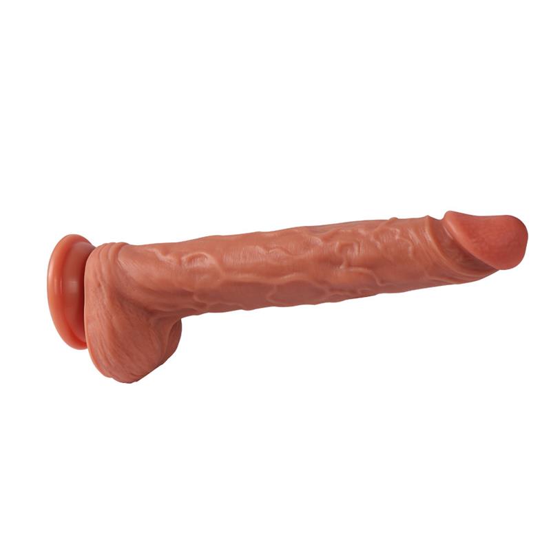Len Dildo Double layered silicone 1043