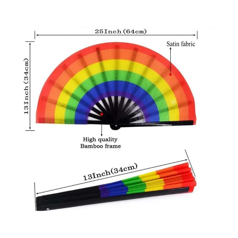 Pride Fan LGBT XXL
