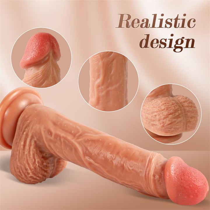 Dean Dildo with Thrusting and Vibrating 8
