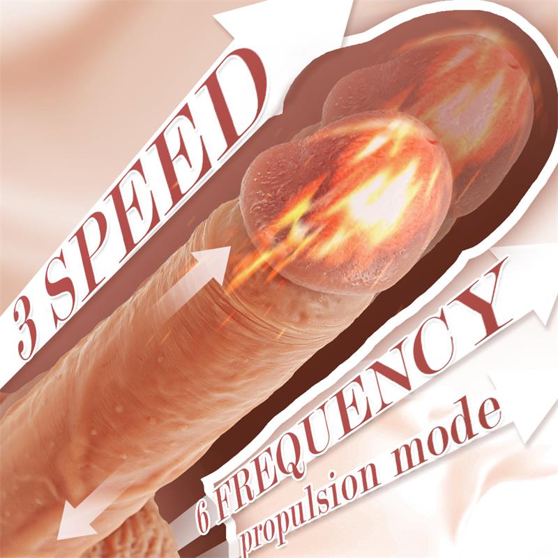 Dean Dildo with Thrusting and Vibrating 8