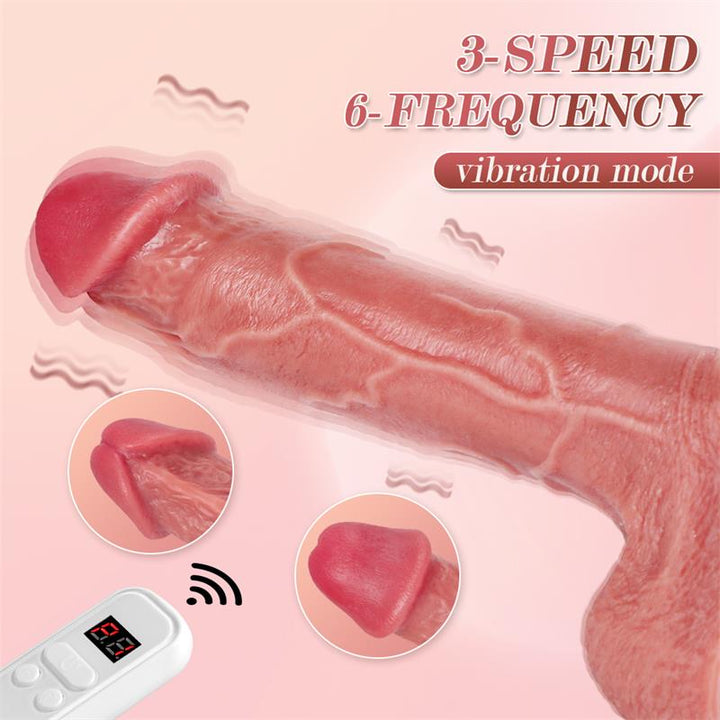 Baird Dildo with Thrusting and Vibration 8
