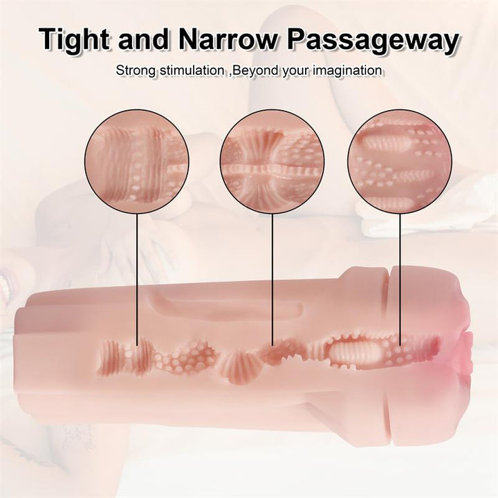 Dot Vagina Masturbator with Vibration