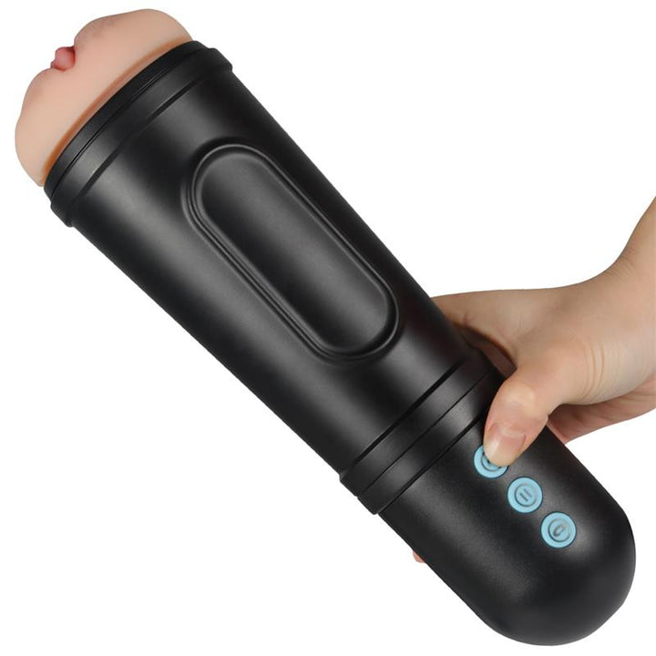 Locker Masturbator with Vibrating and Sucking Efect