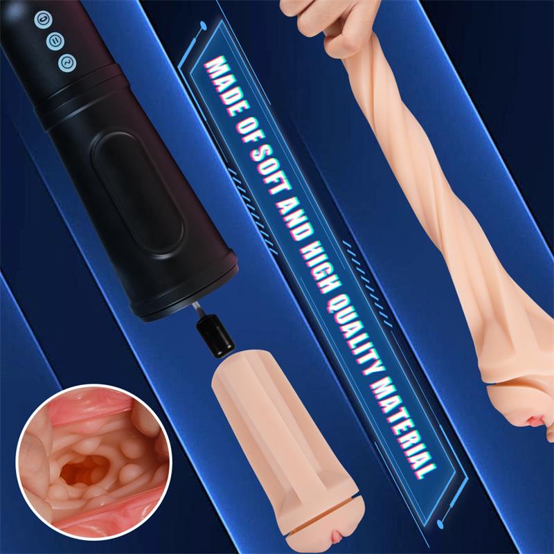 Locker Masturbator with Vibrating and Sucking Efect