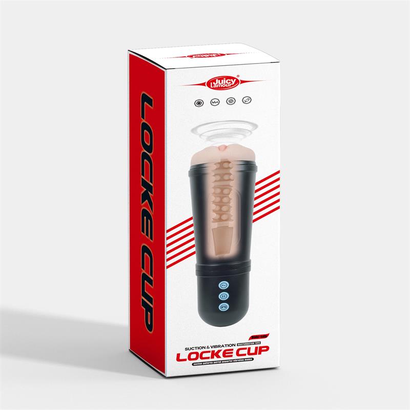 Locker Masturbator with Vibrating and Sucking Efect