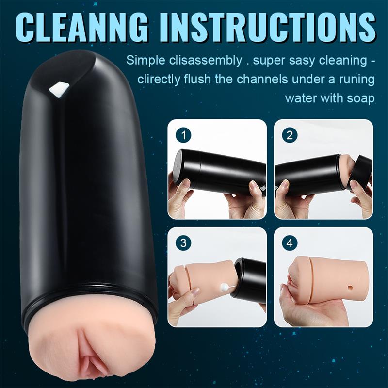 Zona Masturbator with Sucking Efect and Vibration