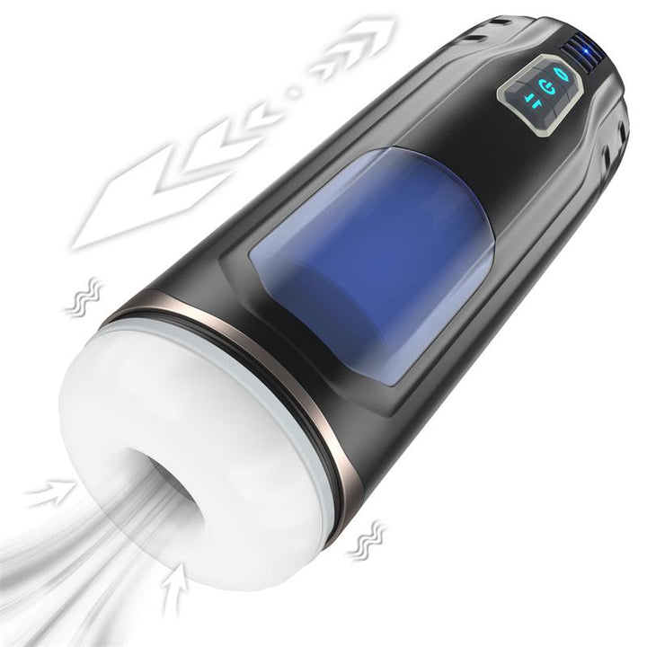 Cosima Masturbator with Thrusting Vibration and suction efect