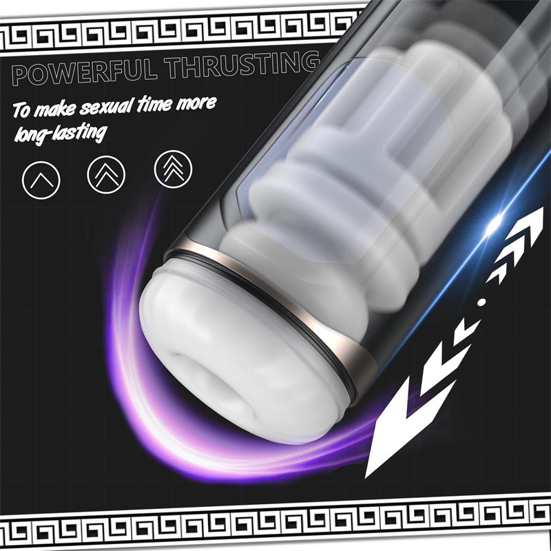 Cosima Masturbator with Thrusting Vibration and suction efect