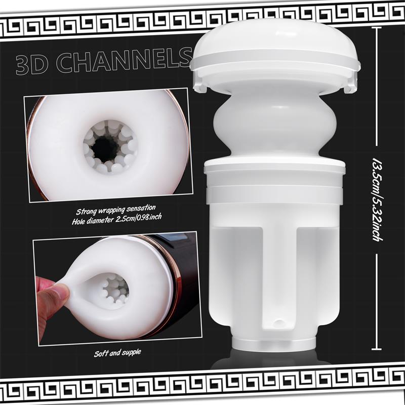 Cosima Masturbator with Thrusting Vibration and suction efect