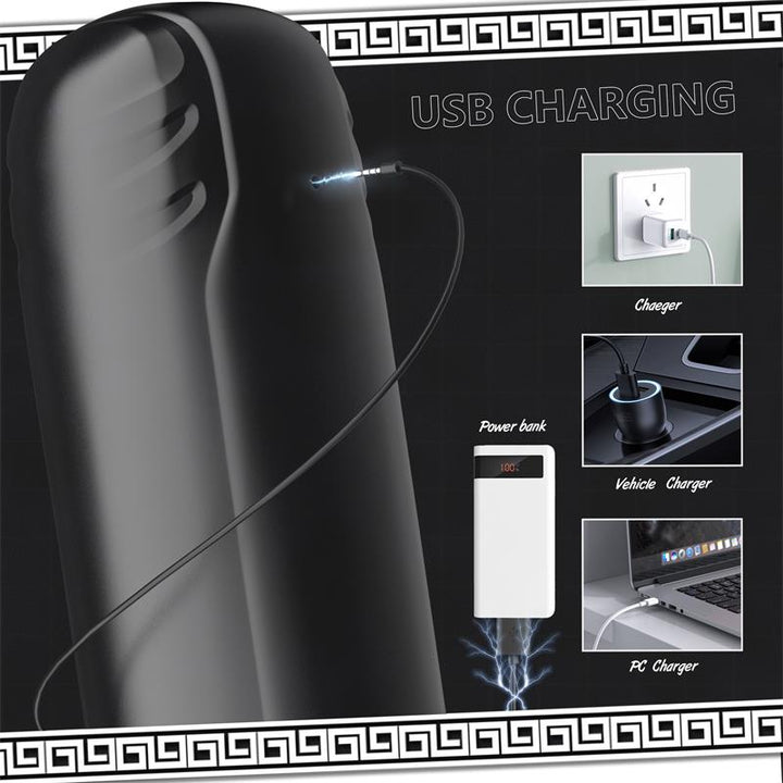 Cosima Masturbator with Thrusting Vibration and suction efect