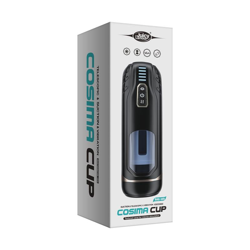 Cosima Masturbator with Thrusting Vibration and suction efect