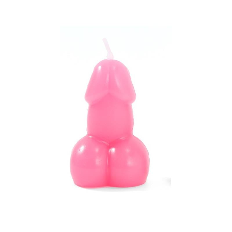 Penis shaped candle Fuscia