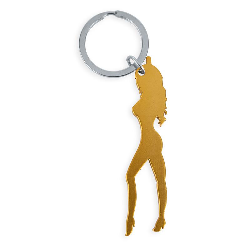Women s Keychain with Opener Golden