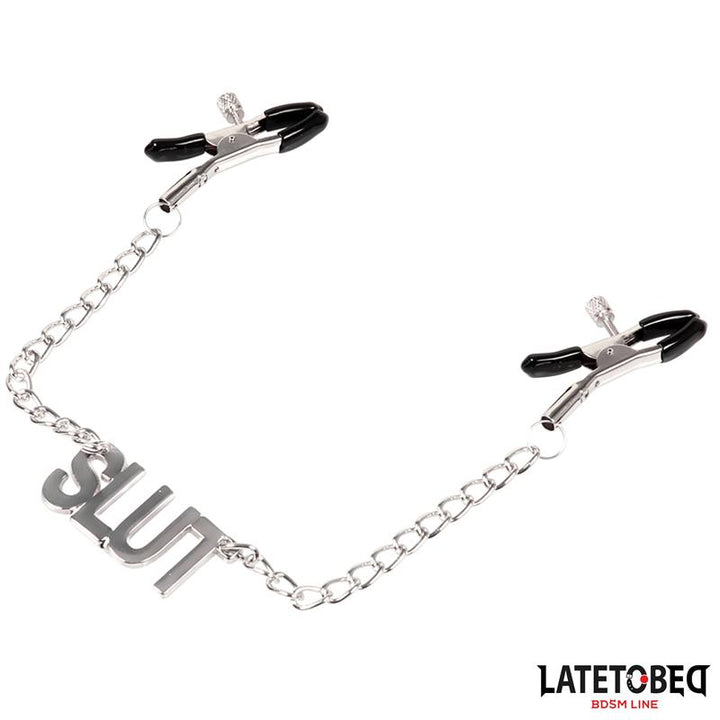 Nipple Clamps with Slut