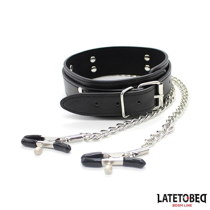 Collar with Nipple Clamps
