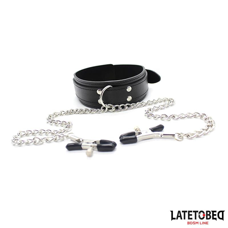 Collar with Nipple Clamps