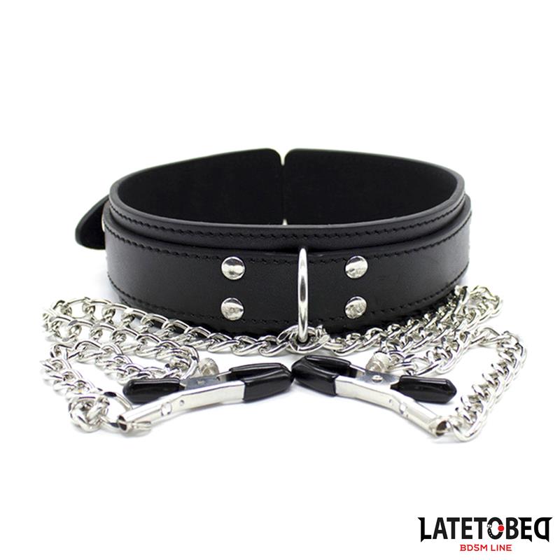Collar with Nipple Clamps