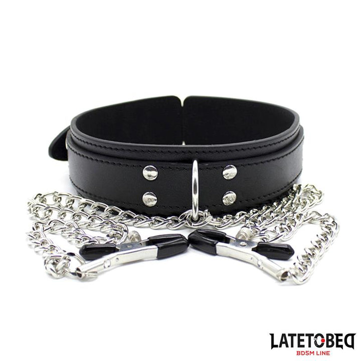 Collar with Nipple Clamps