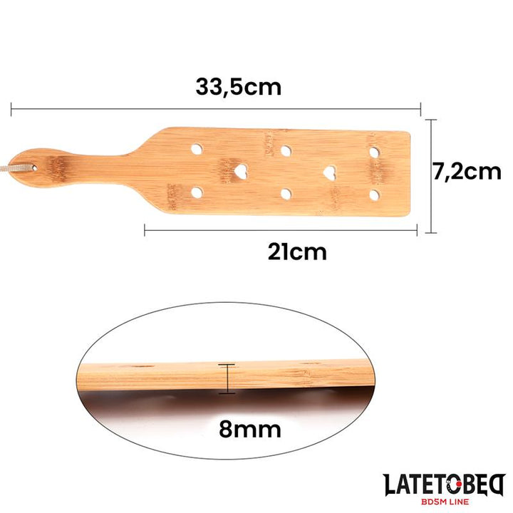 Bamboo paddle 34 cm