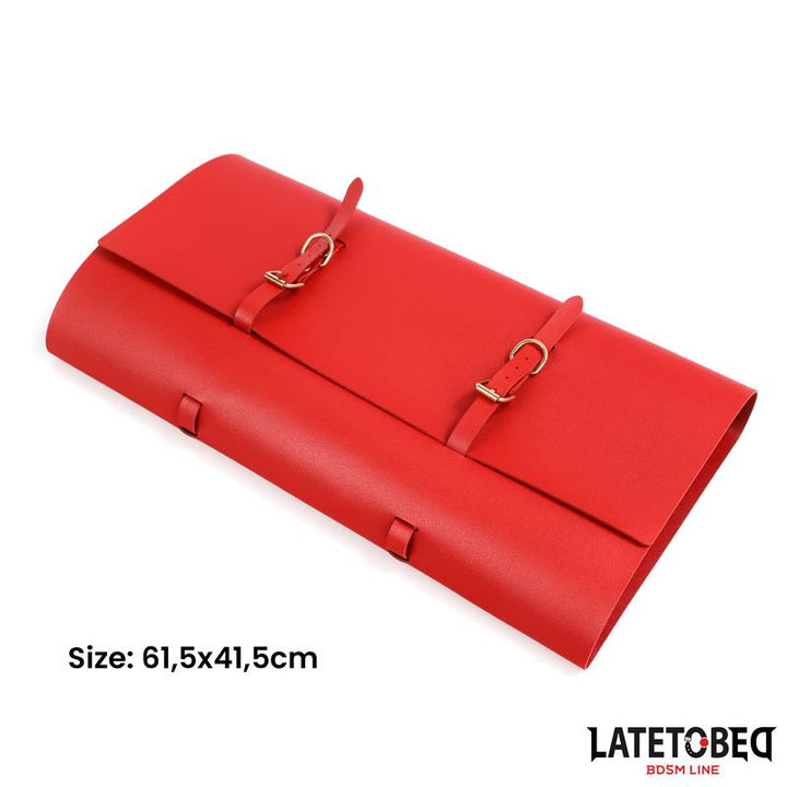 7 pcs Bondage Set with Carry bag Red