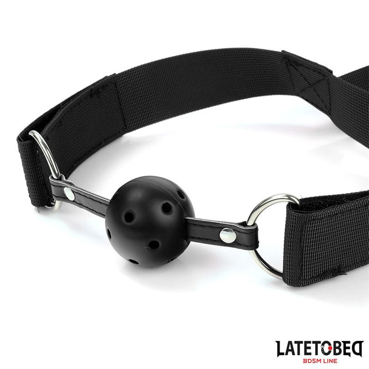 Mouth Gag with Cuff and Anal Hook