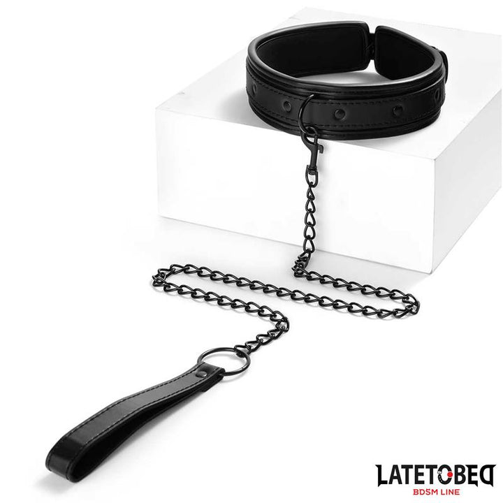 Behind back neck to wrist restraints