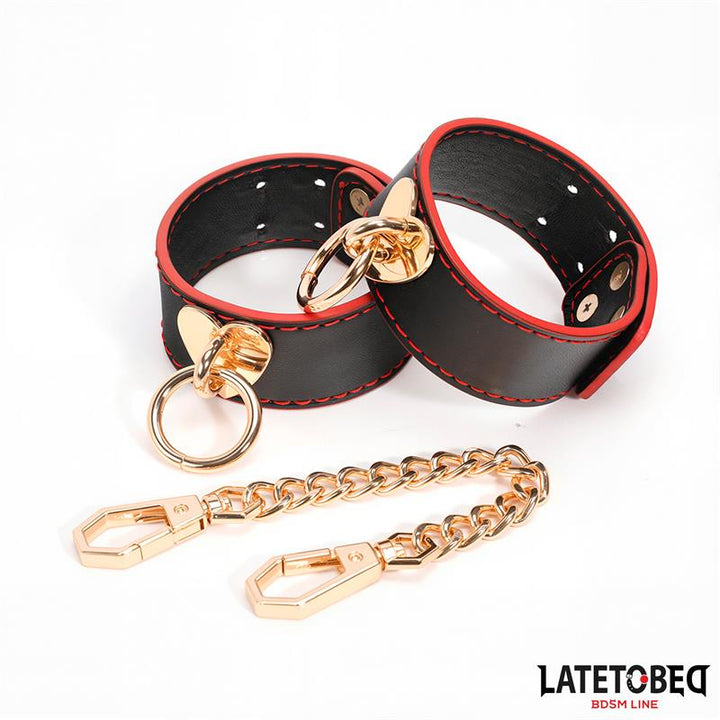 Ankle Cuff with Golden Chain