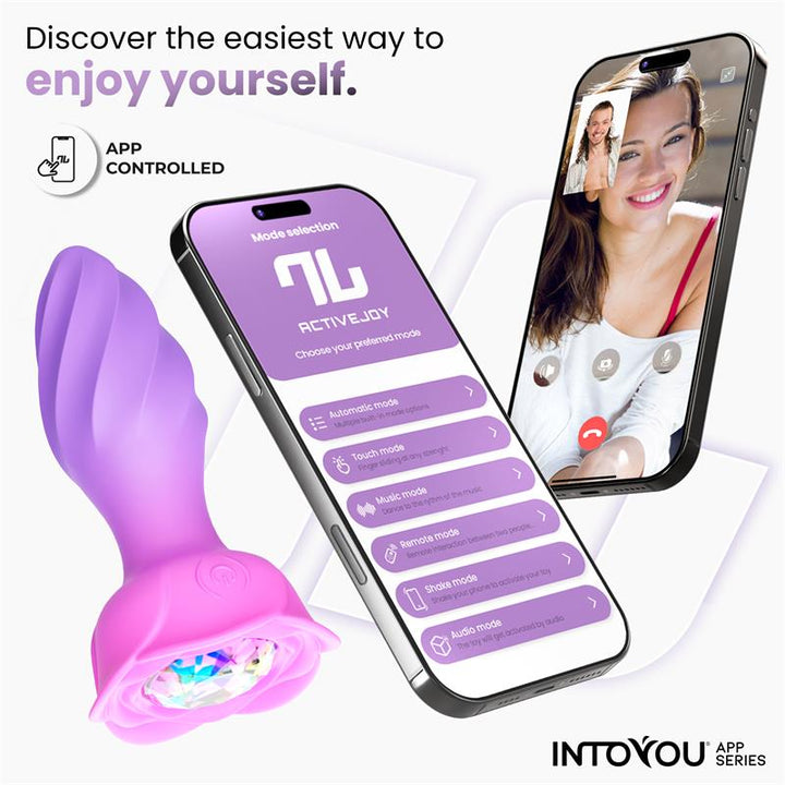 Moxy Butt Plug with Rotation 360º with App