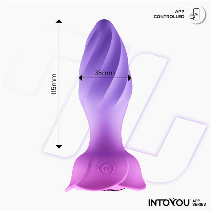 Moxy Butt Plug with Rotation 360º with App