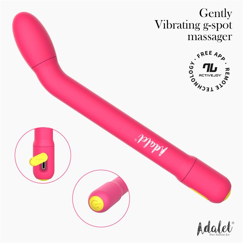 Gently G Point Vibrator with APP Pink
